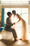 朱亞文與妻子沈佳妮曝婚紗照 耳鬢廝磨恩愛纏綿