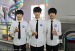 TFboys穿校服拍戲