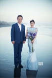 《鬼吹灯》导演非行办婚礼 与丁子烁情定巴厘岛