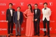 《惊天大逆转》剧组亮相 郎月婷优雅钟汉良耍帅