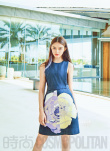 林允夏日写真大片曝光 气质出众演绎花季少女