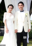陈怡蓉大婚与老公拥吻 何润东、郭品超参加婚礼