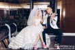 超恩爱！钟丽缇张伦硕再曝婚纱照 嘟嘴献吻紧相拥