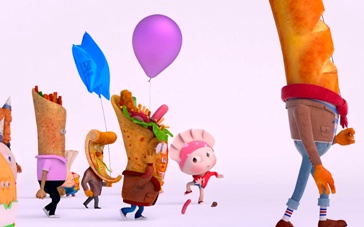 《吃货宇宙》国际版预告 披萨汉堡无视逗比饺子-电影网