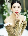 紅唇配香肩！醒媽章子怡封面大片柔情似水美成仙