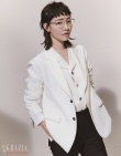 白百何曝boyish风格封面 新发型