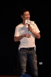 《战狼2》校园路演 吴京自曝减肥30斤是吃出来的