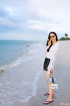 韓雪懶理流言曬度假寫真 穿短褲露美腿清純可愛