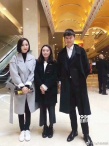 佟丽娅张杰等文艺工作者访问朝鲜 受到热烈欢迎