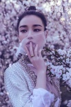 倪妮《时尚芭莎》大片曝光 化身明代女侠英气逼人