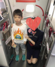 霍思燕带儿子踏青被偶遇 嗯哼模样帅气被争相合影