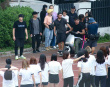 《叱吒风云》补拍画面！ 周杰伦亲自指导老婆演技