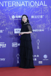 咏梅开启天坛奖重要奖项 黑色透视长裙引人关注