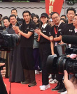 网曝唐嫣新剧开工路透图 化浓妆四肢纤细不见孕肚