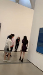 網(wǎng)友洛杉磯偶遇歐陽(yáng)娜娜看畫(huà)展 穿小性感深V短裙