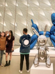 網(wǎng)友洛杉磯偶遇歐陽(yáng)娜娜看畫展 穿小性感深V短裙