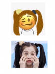 粉絲自制emoji版虞書欣表情傳神 獲欣欣子翻牌