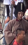 《青簪行》路透曝光 楊紫小太監(jiān)造型拍摔倒戲有點(diǎn)萌