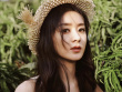 “森系精灵”来了！赵丽颖夏日写真嘟嘴俏皮可爱