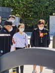 赵今麦中戏报到！梳高马尾穿白色卫衣元气满满
