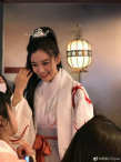 Angelababy穿漢服成都慶生 帶兒子與粉絲吃火鍋