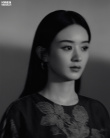 赵丽颖曝自然之灵大片 黑长直造型展优雅淡然气质