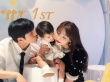 姜潮宣布老婆麦迪娜怀二胎 晒“一家四口”合照