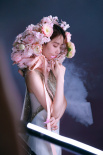 刘诗诗新写真化身花仙子 白纱遮面超凡脱俗美如画