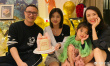 章子怡为小苹果庆生：希望你永远貌如花般美丽