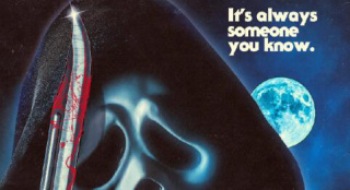 《惊声尖叫5》发布新版海报 面具杀手利刃滴血