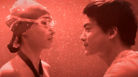 美女游泳比赛遭对手陷害，马天宇英雄救美