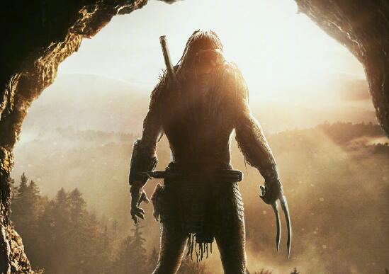 《铁血战士：猎物》曝海报 印第安人大战外星怪物