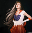 真人建模！娜扎cos美少女戰(zhàn)士 身姿婀娜似撕漫女