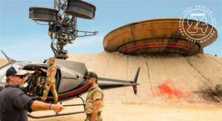 《特技猎人》曝片场照 “高司令”和替身演员同框_好莱坞_电影网_1905.com