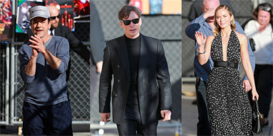 《奥本海默》主演再聚首!小唐尼基莲艾米莉录综艺