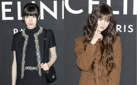 裴秀智朴宝剑出席活动 Danielle匆忙现身后转场