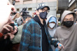 最新畫面！王大陸逃兵役被捕 交保15萬后離開警廳