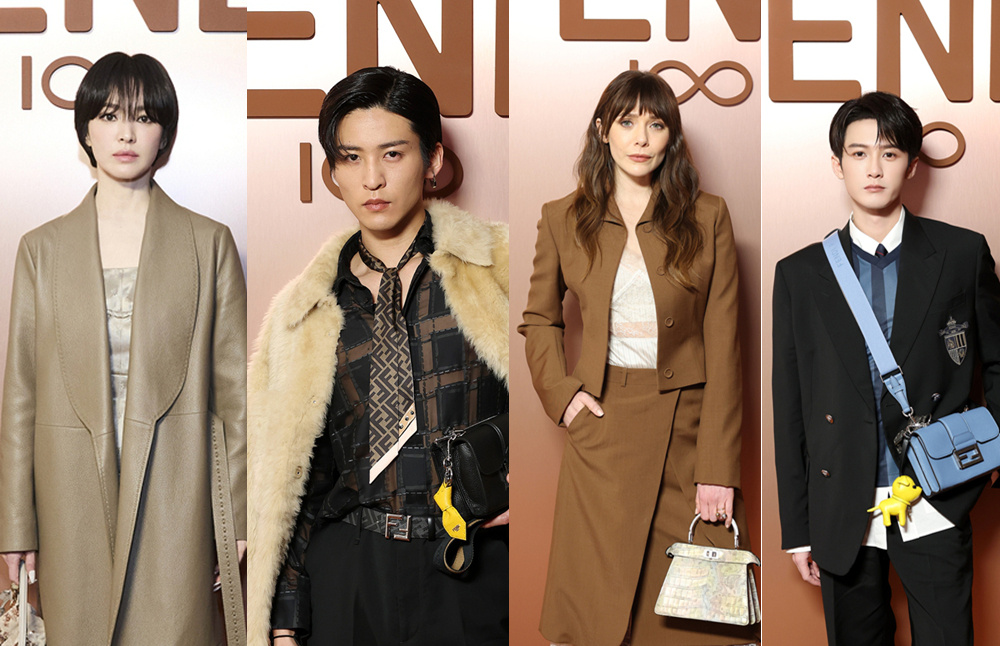 奥妹、宋慧乔、目黑莲、檀健次等亮相米兰时装周