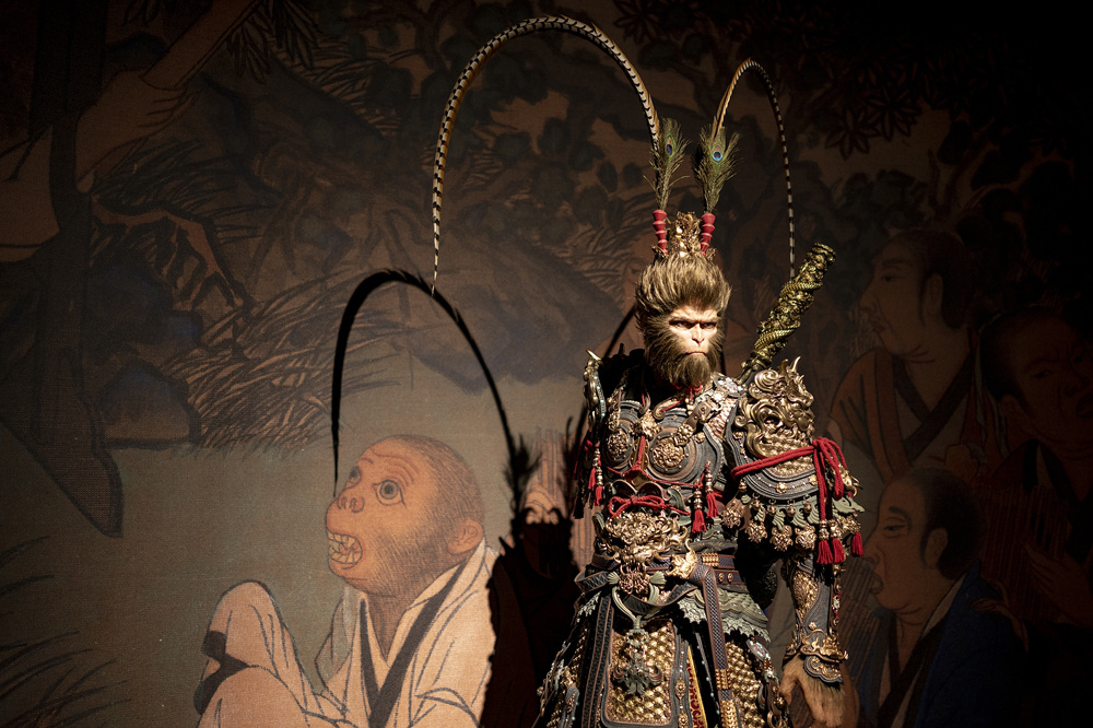 《黑神话:悟空》艺术展开幕 展出珍贵原画及手办