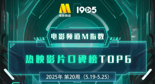 电影频道M指数2025年第20周热映影片口碑榜发布