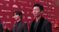 電影《天馬流星》主演阿如那、馬伯騫亮相上影節(jié)