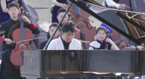 鋼琴家郎朗稱“這次音樂會的陣勢那是頭一次”