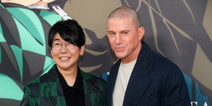 《鬼滅之刃》洛杉磯首映 查寧·塔圖姆同框花江夏樹