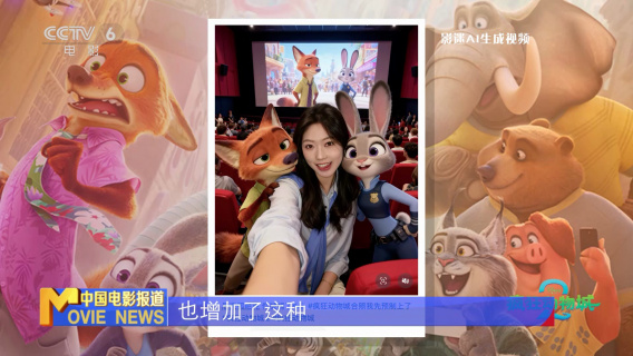 AI赋能《疯狂动物城2》火爆出圈 票房口碑双“疯狂”